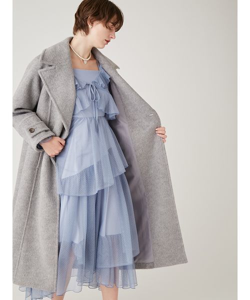 FURFUR（ファーファー） コート チェスターコート シャギーロング