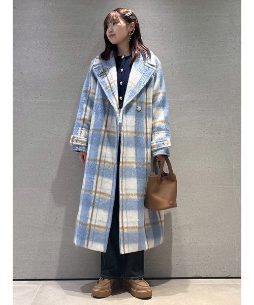 FURFUR（ファーファー） コート チェスターコート シャギーロング
