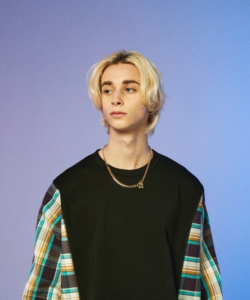 「rehacer」 7分袖Tシャツ LARGE ホワイト メンズ_画像2