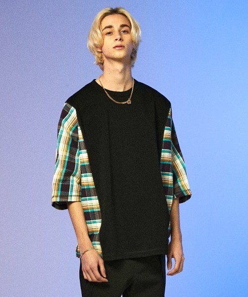 「rehacer」 7分袖Tシャツ LARGE ホワイト メンズ_画像3