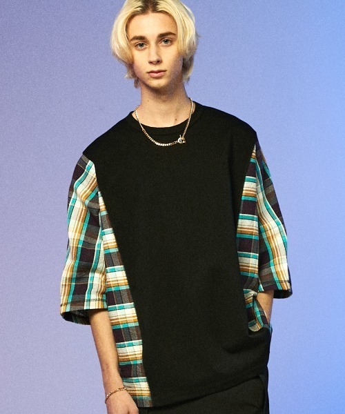 「rehacer」 7分袖Tシャツ LARGE ホワイト メンズ_画像4