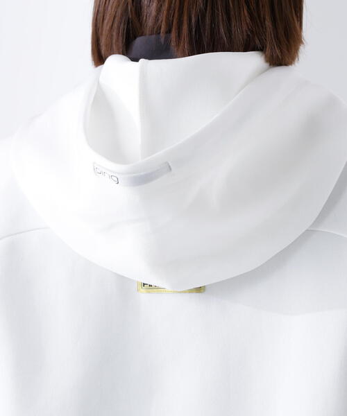 トレーナー スウェット 「PING APPAREL」全方向ストレッチRENUキルトダンボールジャージスウェットフーディ 「GOLD」 (LADIES)_16