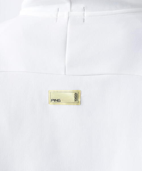 トレーナー スウェット 「PING APPAREL」全方向ストレッチRENUキルトダンボールジャージスウェットフーディ 「GOLD」 (LADIES)_17
