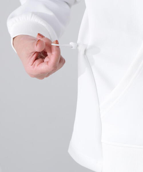 トレーナー スウェット 「PING APPAREL」全方向ストレッチRENUキルトダンボールジャージスウェットフーディ 「GOLD」 (LADIES)_21