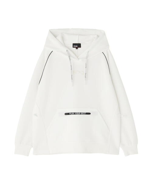 トレーナー スウェット 「PING APPAREL」全方向ストレッチRENUキルトダンボールジャージスウェットフーディ 「GOLD」 (LADIES)_22