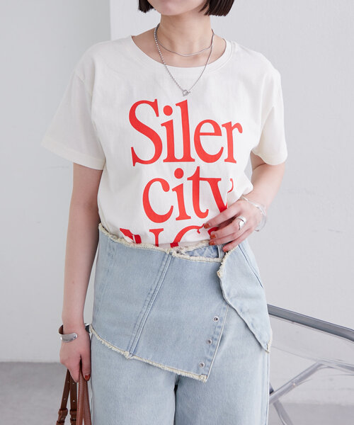 「mystic」 半袖Tシャツ FREE ピンク レディース_画像2