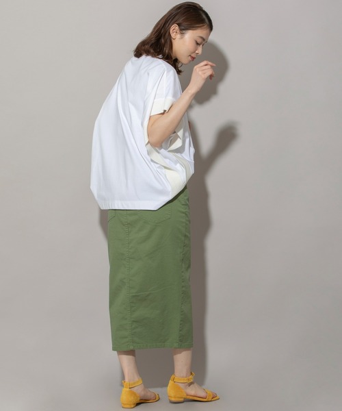 「Munich」 タイトスカート S カーキ レディース_画像6