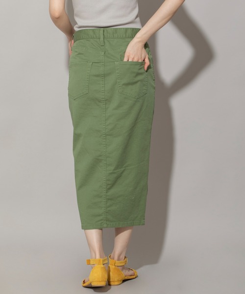 「Munich」 タイトスカート S カーキ レディース_画像8