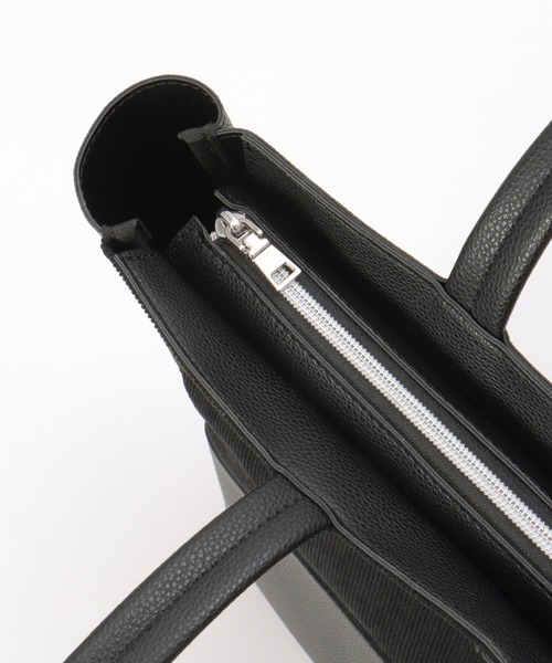 ikka(イッカ) トートバッグ 切り替えミックストートバッグ メンズ ikka(イッカ) トートバッグ 切り替えミックストートバッグ メンズ