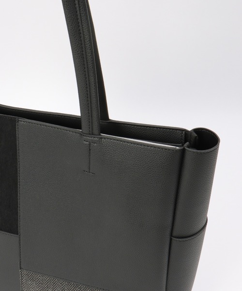 ikka（イッカ） トートバッグ 切り替えミックストートバッグ メンズ