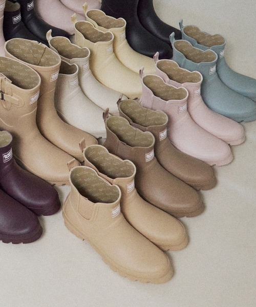 「ROCKFISH WEATHERWEAR」 レインブーツ 25.0cm グレー レディース_画像5