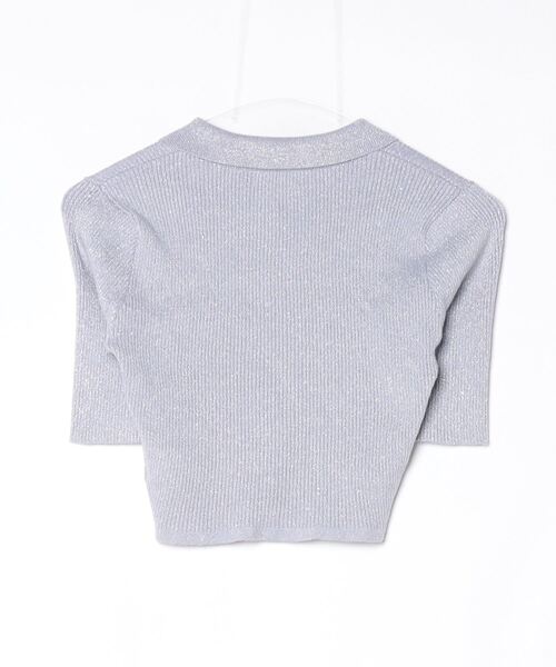 「RESEXXY」 半袖ニット FREE ブルー レディース_画像2