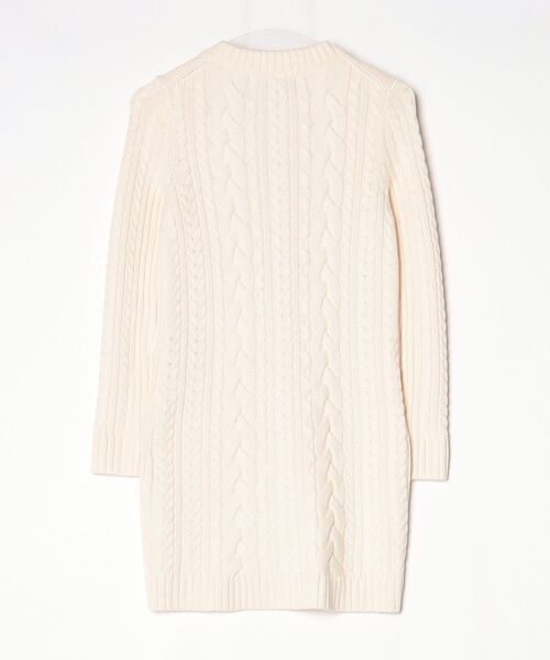 「BANANA REPUBLIC」 ニットカーディガン X-SMALL ベージュ レディース_画像2