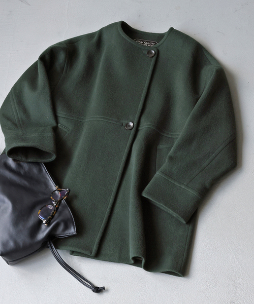 JOURNAL STANDARD（ジャーナルスタンダード） ノーカラーコート コート