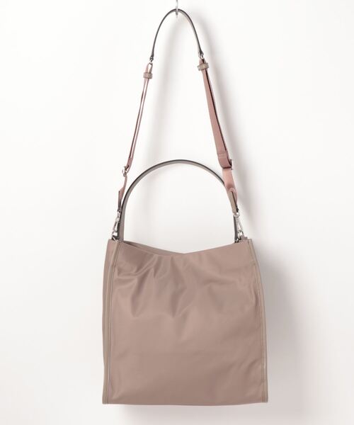 【希少】 アニエスベー ボストンバッグ 2way ベージュ　ナイロン　レザー 2WAY ボストンバッグ YAS02－03 ｜agnès b. VOYAGE FEMME