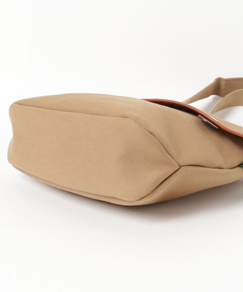 Bradyベージュ キャンバスバッグ　ショルダーバッグ キャンバス×レザー 美品 BRADY(ブレディ) / ショルダーバッグ/コットン/ベージュ/AVON | 中古品