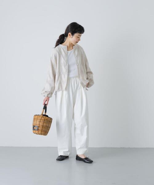 かぐれ カーディガン シャドーチェックドロストカーディガン