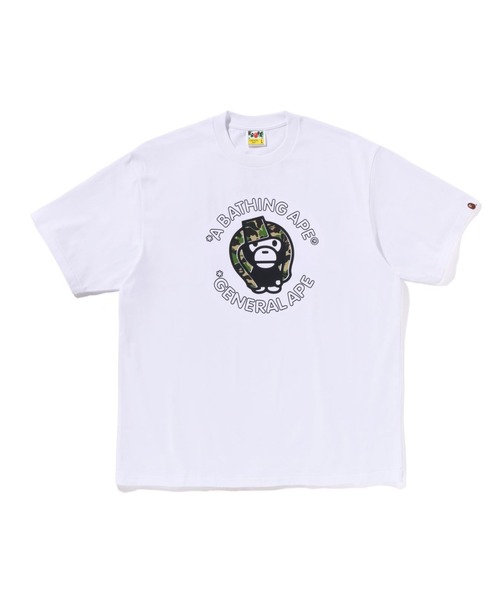 A BATHING APE（アベイシングエイプ） tシャツ ABC CAMO BABY MILO