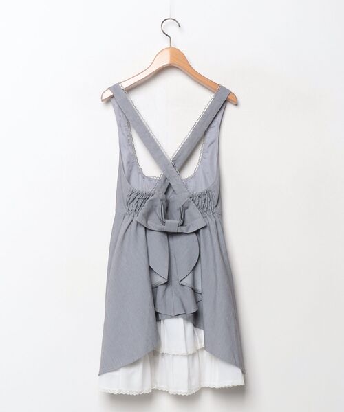 「Secret Honey」 サロペットスカート 2 グレー レディース_画像2