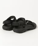 「Teva」 フラットサンダル 24cm ブラ...の詳細画像1