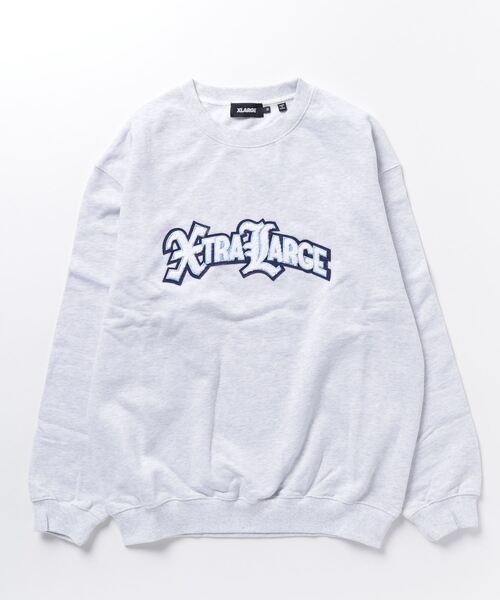 「XLARGE」 スウェットカットソー L アッシュ メンズ_画像2