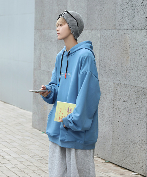 「neos」 プルオーバーパーカー X-LARGE ブルー メンズ_画像8