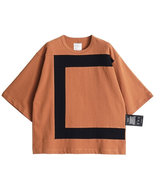 「SHAREEF」 半袖Tシャツ 1 ブラック メンズの画像