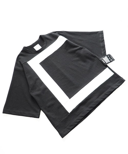 「SHAREEF」 半袖Tシャツ 1 ブラック メンズの画像