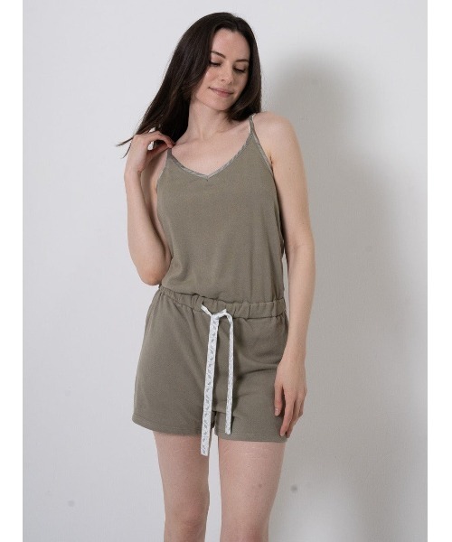 AMATERAS パジャマ ルームウェア cotton rompers レディース