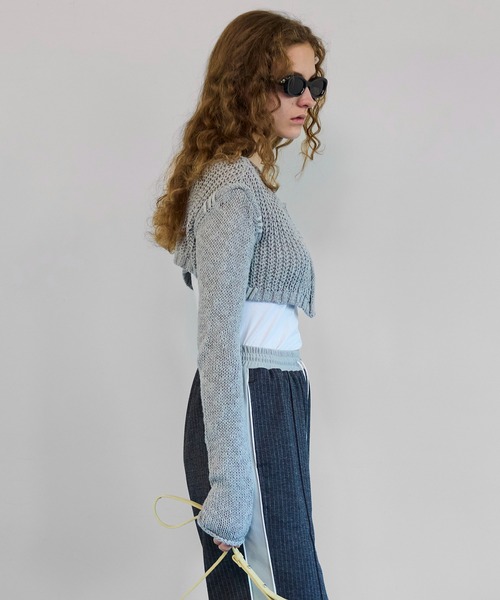 MAISON SPECIAL（メゾンスペシャル） カーディガン Zip Short Cardigan