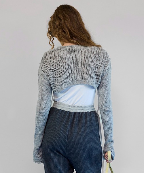MAISON SPECIAL（メゾンスペシャル） カーディガン Zip Short Cardigan
