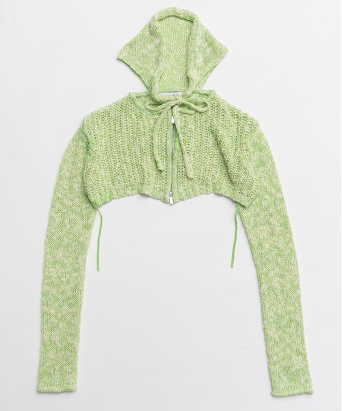 MAISON SPECIAL（メゾンスペシャル） カーディガン Zip Short Cardigan