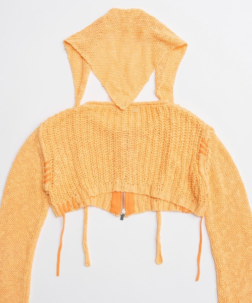 MAISON SPECIAL（メゾンスペシャル） カーディガン Zip Short Cardigan