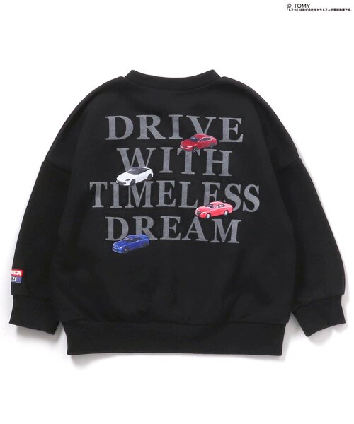 BREEZE（ブリーズ） トレーナー TOMICA×BREEZE グラフィックトレーナー