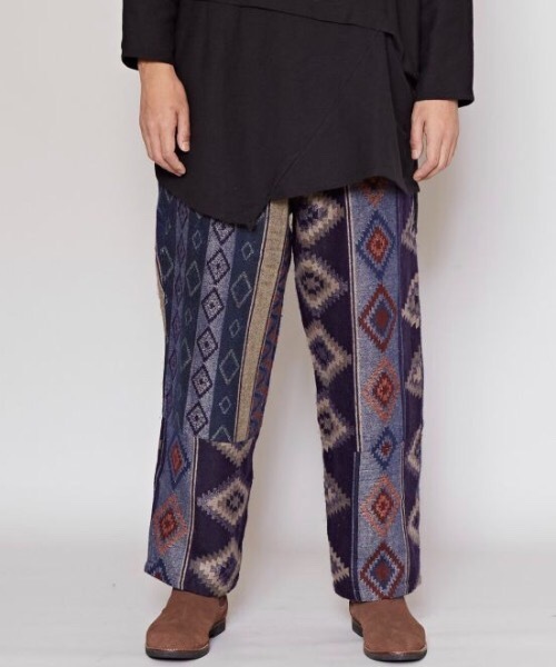 「チャイハネ」 イージーパンツ FREE ベージュ メンズ_画像3