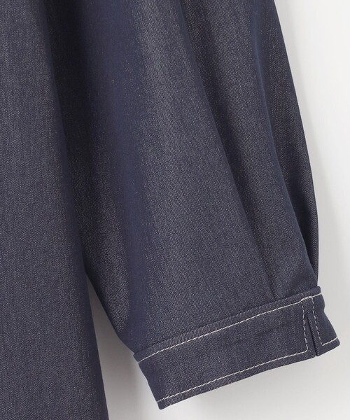 「ANY SIS」 長袖ワンピース 2 ネイビー レディース_画像8