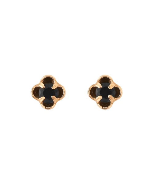 ピアス 天然石ピアス「K10」 レディースの画像