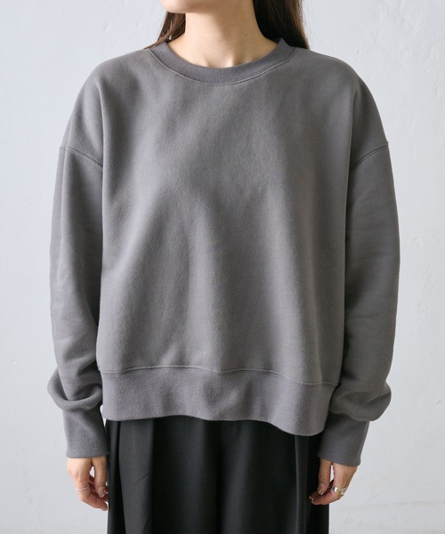 「PUAL CE CIN」 スウェットカットソー FREE グレイッシュベージュ レディース_画像2