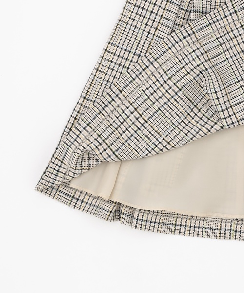 フォーマル 発表会 卒園式 入学式 「フォーマル」チェックOP+スカラップJKセット キッズ 子供服 女の子 | petit main | 18