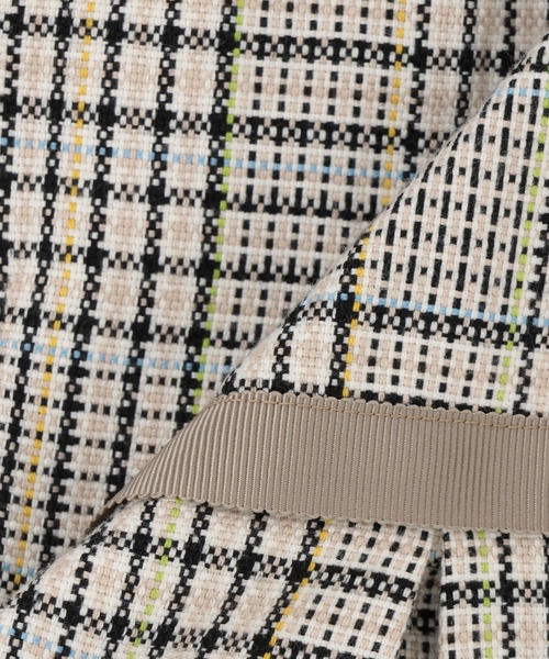 フォーマル 発表会 卒園式 入学式 「フォーマル」チェックOP+スカラップJKセット キッズ 子供服 女の子 | petit main | 21