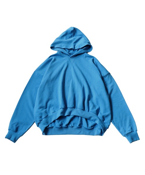 「antiqua」 プルオーバーパーカー FREE ブラック レディース