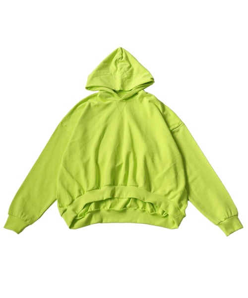 「antiqua」 プルオーバーパーカー FREE ブラック レディース