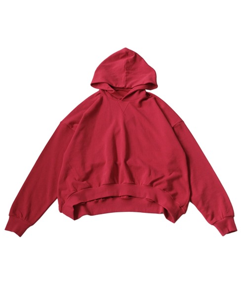 「antiqua」 プルオーバーパーカー FREE ブラック レディース