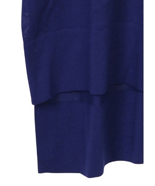 「ZUCCa」 7分袖ニット M size ネイビー レディース_画像8