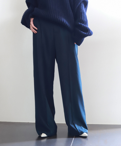 「CITYSHOP」 パンツ 38 ブルー レディース_画像3