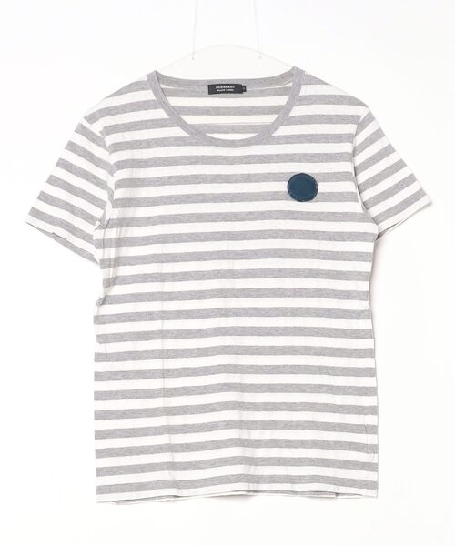 BURBERRY BLACK LABEL（バーバリーブラックレーベル） ボーダー柄半袖T 