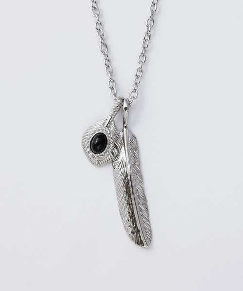 WYZ ネックレス フェザーデザイン ネックレス メンズ : ZOZOTOWN Yahoo