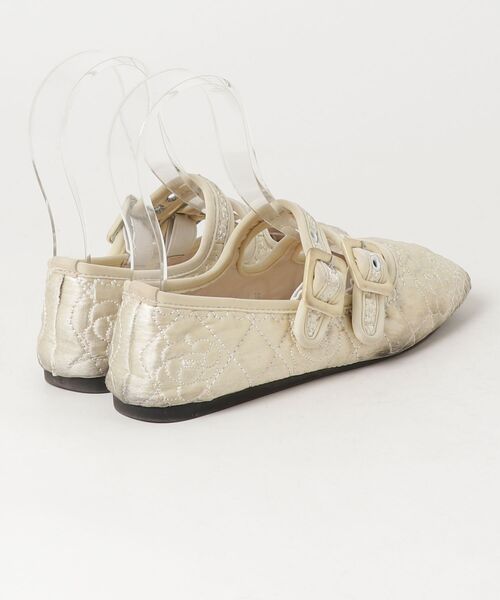 「DONOBAN」 「AN Ndoob」バレエシューズ 23.0cm ホワイト レディース_画像2