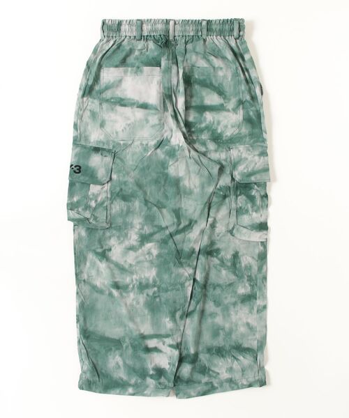 Y-3 グリーンタイダイ カーゴパンツ Y-3 カーゴパンツ UT AOP STRAIGHT PANTS メンズ レディース