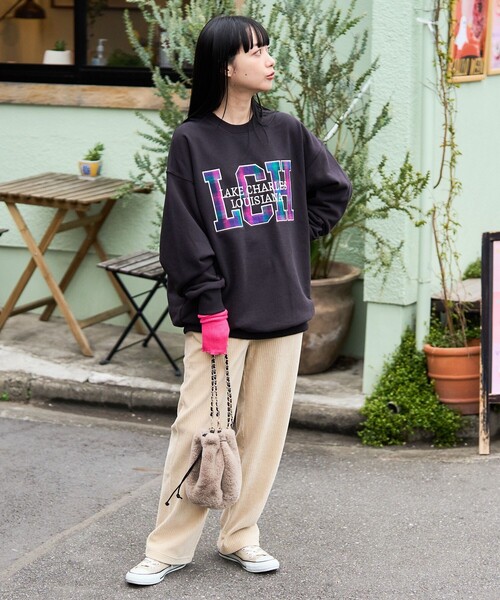 「FREAK'S STORE」 コーデュロイパンツ MEDIUM オフホワイト レディース_画像7